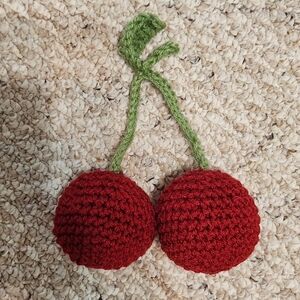 Crochet Cherry